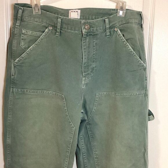 BDG Men's Green Carpenter Jeans Double Knee Work Pants - Picture 2 of 13